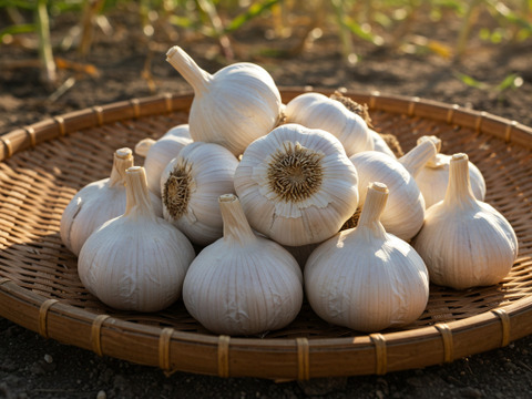 SOLD OUT】【限定20個】にんにくの王様 青森にんにく『白玉王