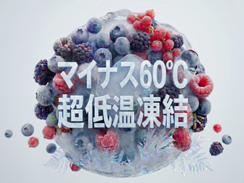 －６０℃超低温凍結真空パックラズベリー１㎏