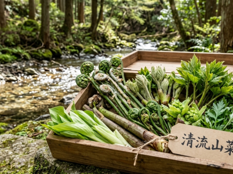 「四万十の春をそのままお届け」清流の恵みを凝縮した、天然山菜3点セット【四万十清流山菜】