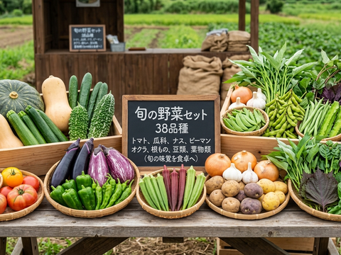 【予約割り中】【彩りセット】旬の野菜で美味しくモリモリ食べて健康に(2〜3人用)8〜10種【食べ比べセット】