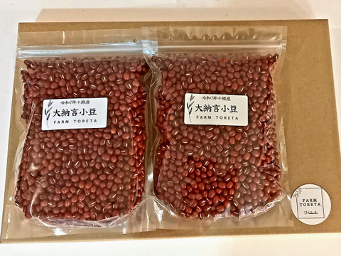 北海道十勝産【大納言小豆】880g（440g袋×2）＊令和7年度産＊