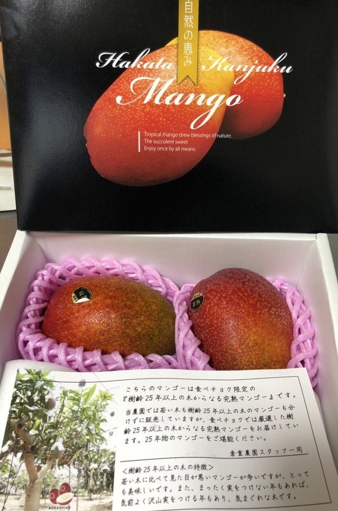 みぴさんが倉重農園さんの 食べチョク限定 樹齢25年以上の木からなる糖度約17 18度の完熟マンゴー 3玉 10g 1300g 熨斗可能 が 届いたよ を投稿しました 食べチョク みぴさんが倉重農園さんの 食べチョク限定 樹齢25年以上の木からなる糖度約17 18度の完熟マンゴー 3玉 10g 1300g 熨斗可能 が 届いたよ を投稿しました 食べチョク