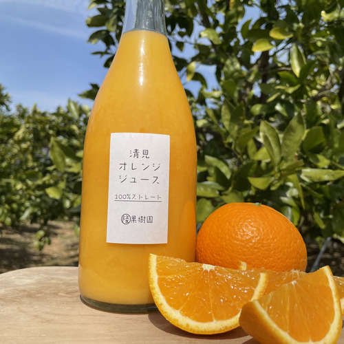 【濃厚・フレッシュ】清見オレンジ１００％無添加ジュース720ml