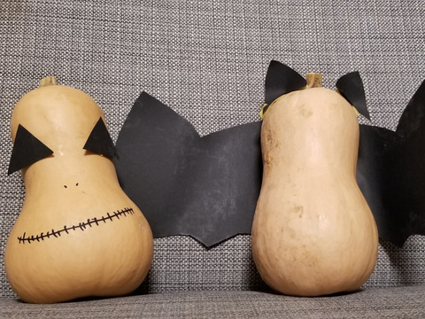 ハッピーハロウィン🎃バターナッツ(0.8~1.2kg、1個)農薬・合成化学肥料不使用