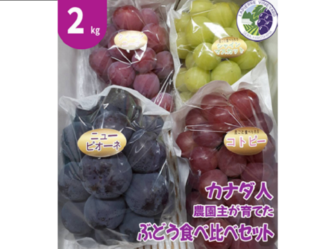 【カナダ人農園主の真心を込めた】食べ比べセット約２ｋｇ