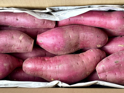 訳ありでも甘くねっとり！「紅はるか」色々なサイズ入り 3キロ箱