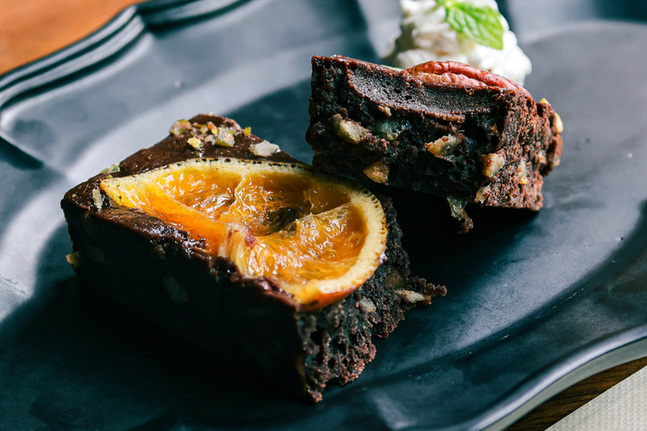 濃厚！柑橘のブラウニー