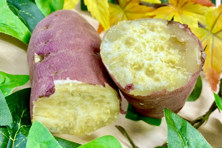炊飯器でしっとり蒸し芋