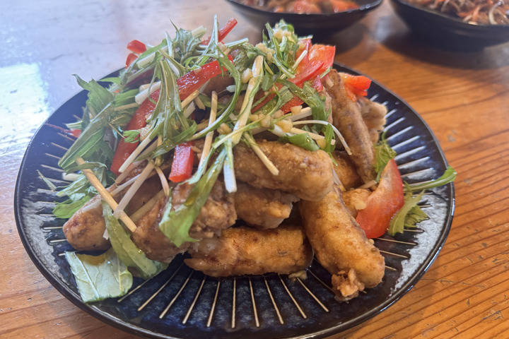 メギスの唐揚げ〜エスニック風味〜