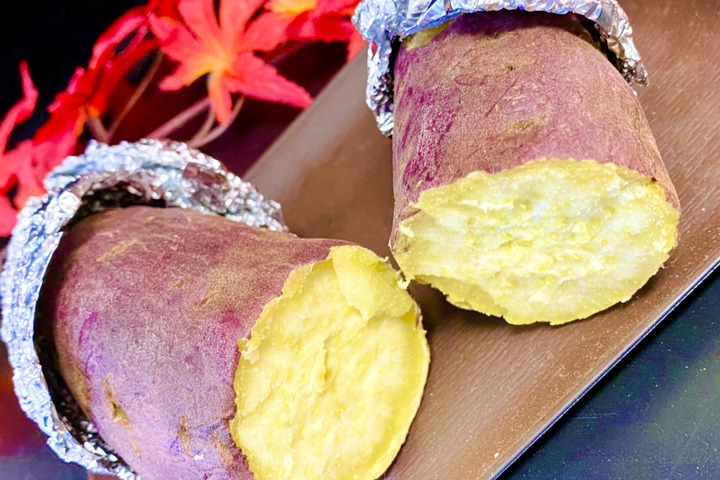 オーブンでホクホク焼き芋