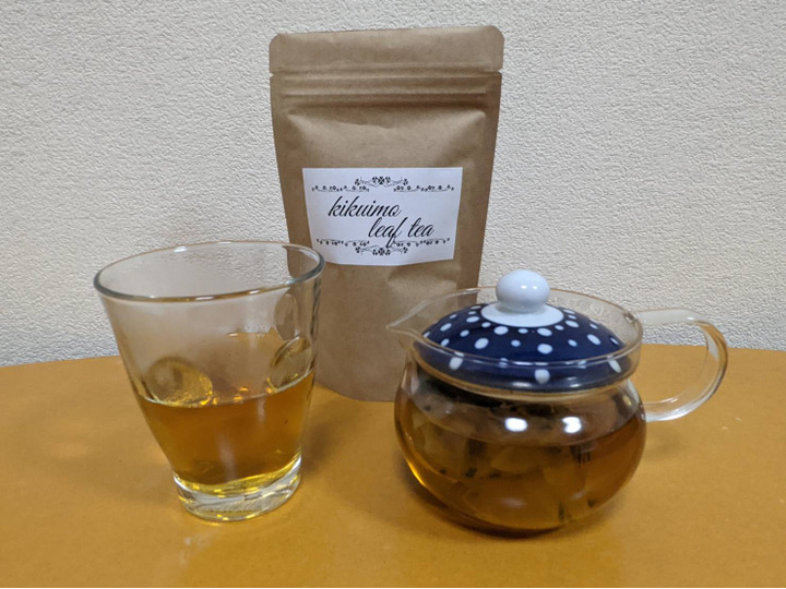 手作り菊芋葉茶