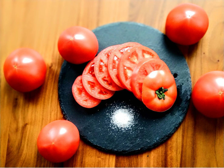 樹上完熟トマトを収穫でおいしさアップ!