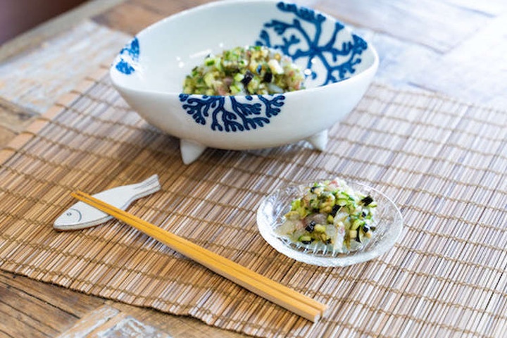 夏野菜と鯛の出汁！