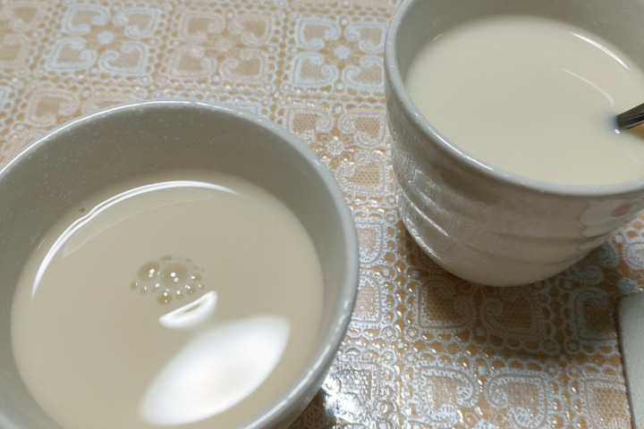 ホットミルク生姜