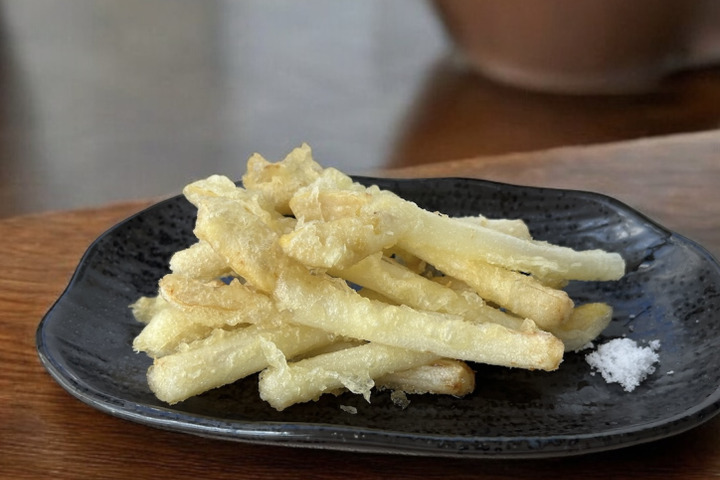 ピーナッツスプラウトの天ぷら