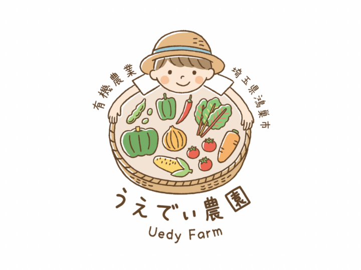 うえでぃ農園ロゴマーク