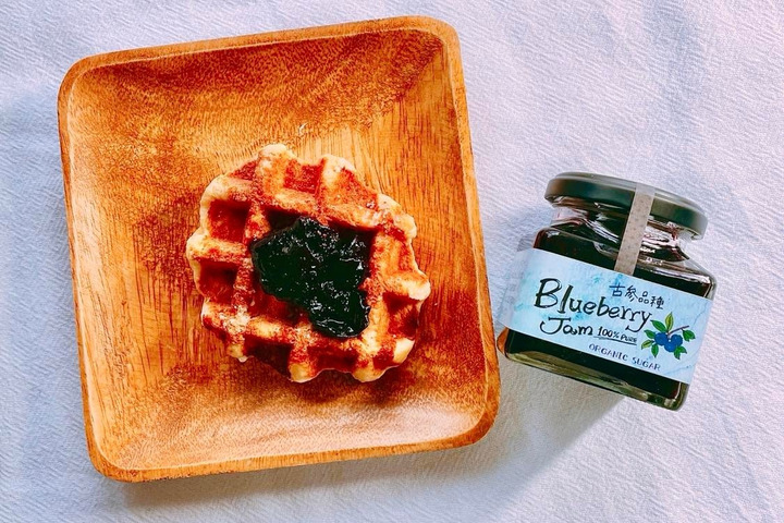 ブルーベリージャムとワッフル 食べチョク 産地直送 産直 お取り寄せ通販 農家 漁師から旬の食材を直送