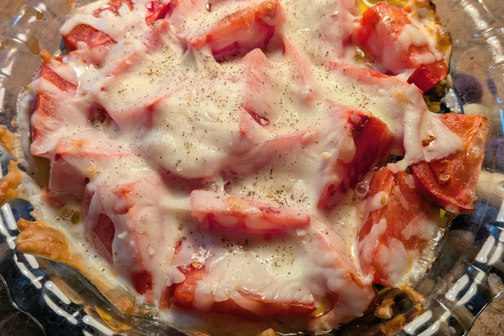 焼くだけで旨味爆発🍅フルーツトマトのチーズオーブン焼き