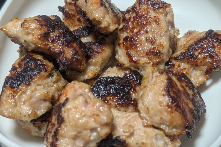 青森シャモロックのつくね焼き