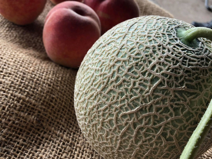自然栽培で果物を生産する。