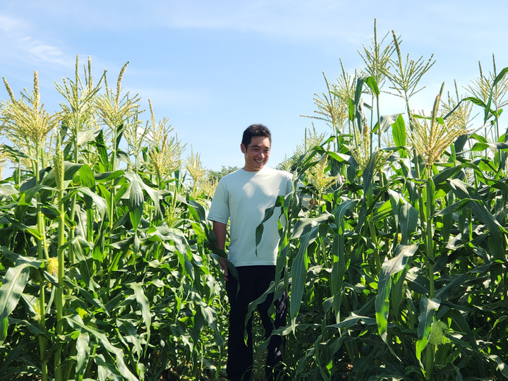 夫のこだわり「楽しい農業」