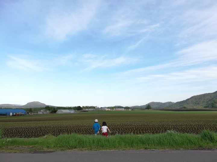 国立公園内にある農園