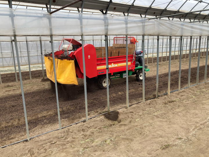 土作りにこだわる