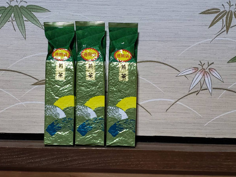 【大容量】徳用煎茶×3袋【農カード付き】