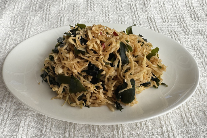 包丁も火も使わない！中華風切り干しサラダ