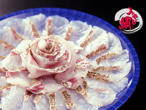 【冬ギフト】おうちで🏠みんなでプチ贅沢✨みやび鯛【しゃぶしゃぶ2皿セット】※鍋出汁付き(簡単希釈タイプ)