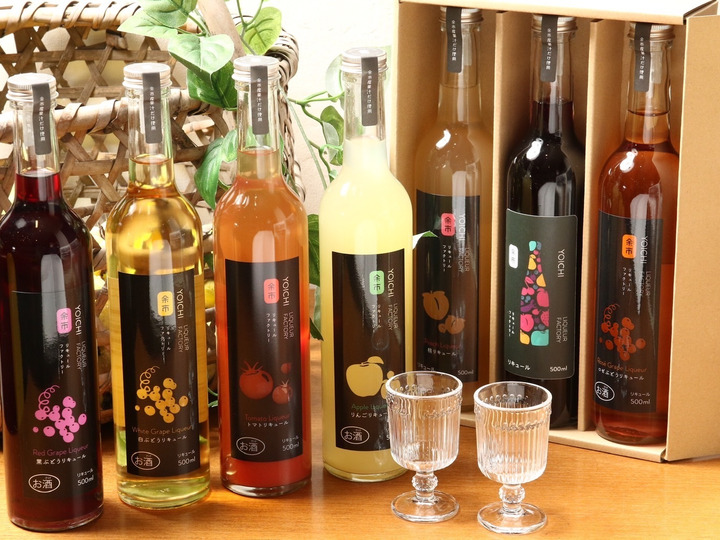 トマトリキュール6点飲み比べセット：北海道産のリキュール｜食べ