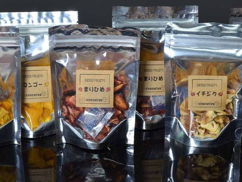 自然な味わい　国産ドライフルーツ（イチゴ・マンゴー・イチジク）！！