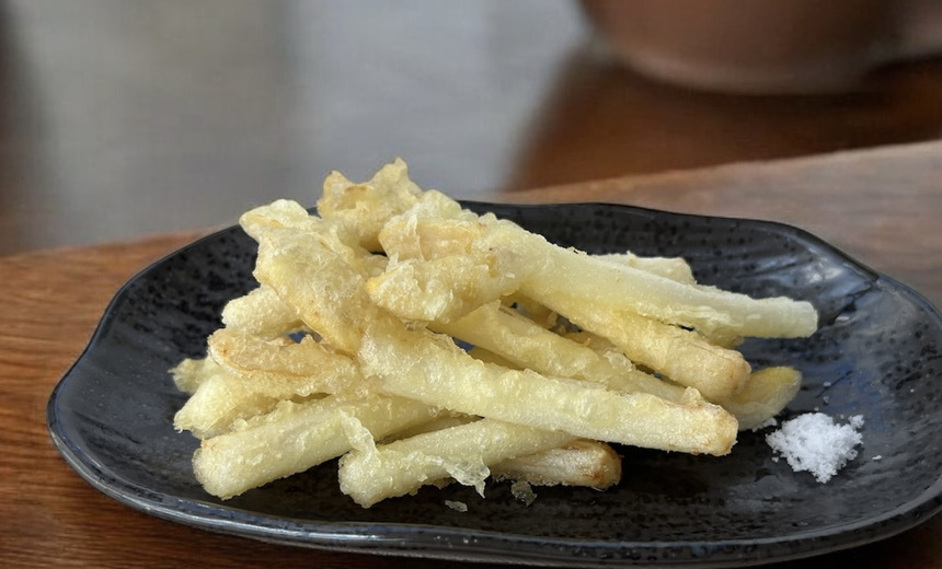 ピーナッツスプラウトの天ぷら