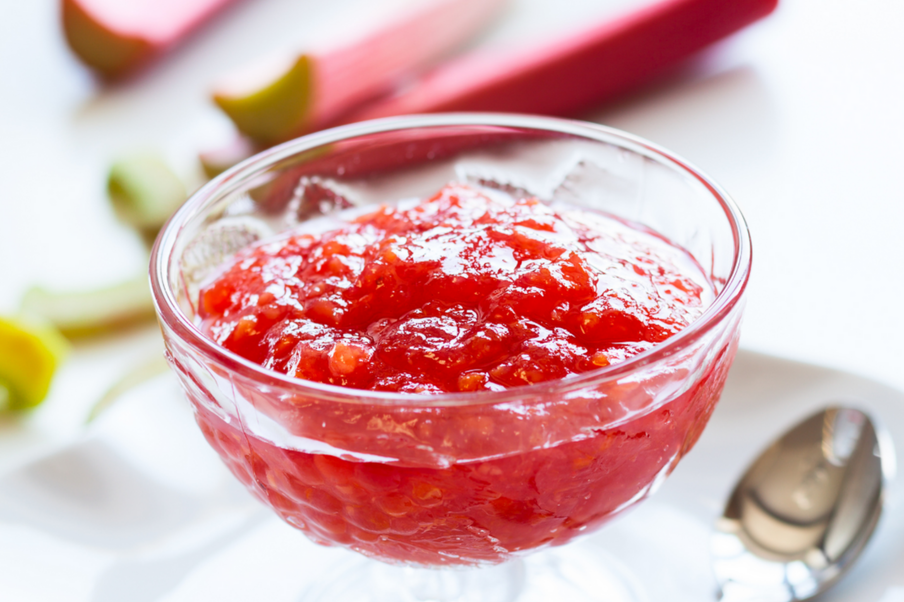 ルバーブチアジャムのレシピ