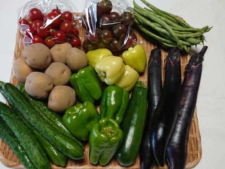 全品が「自然栽培」で生産した野菜です