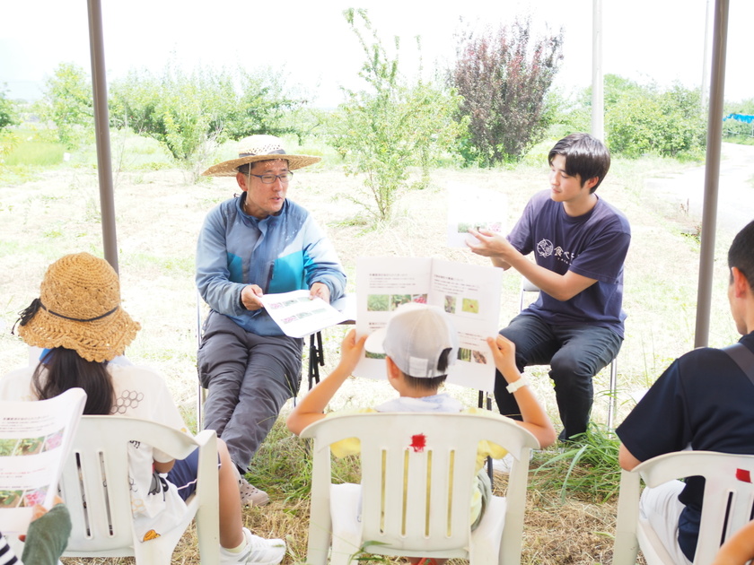 📷田中が話している写真