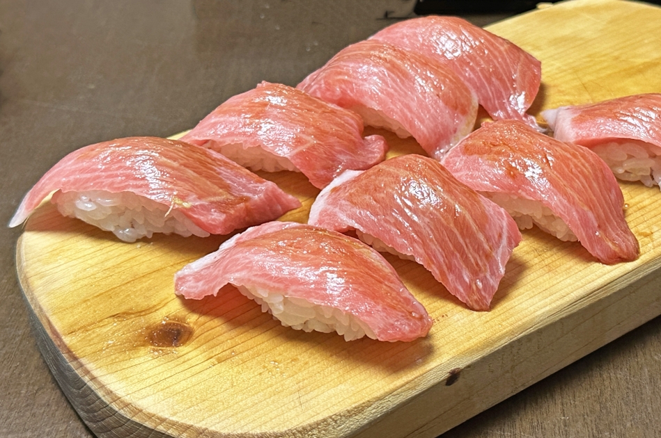 大間マグロの握り