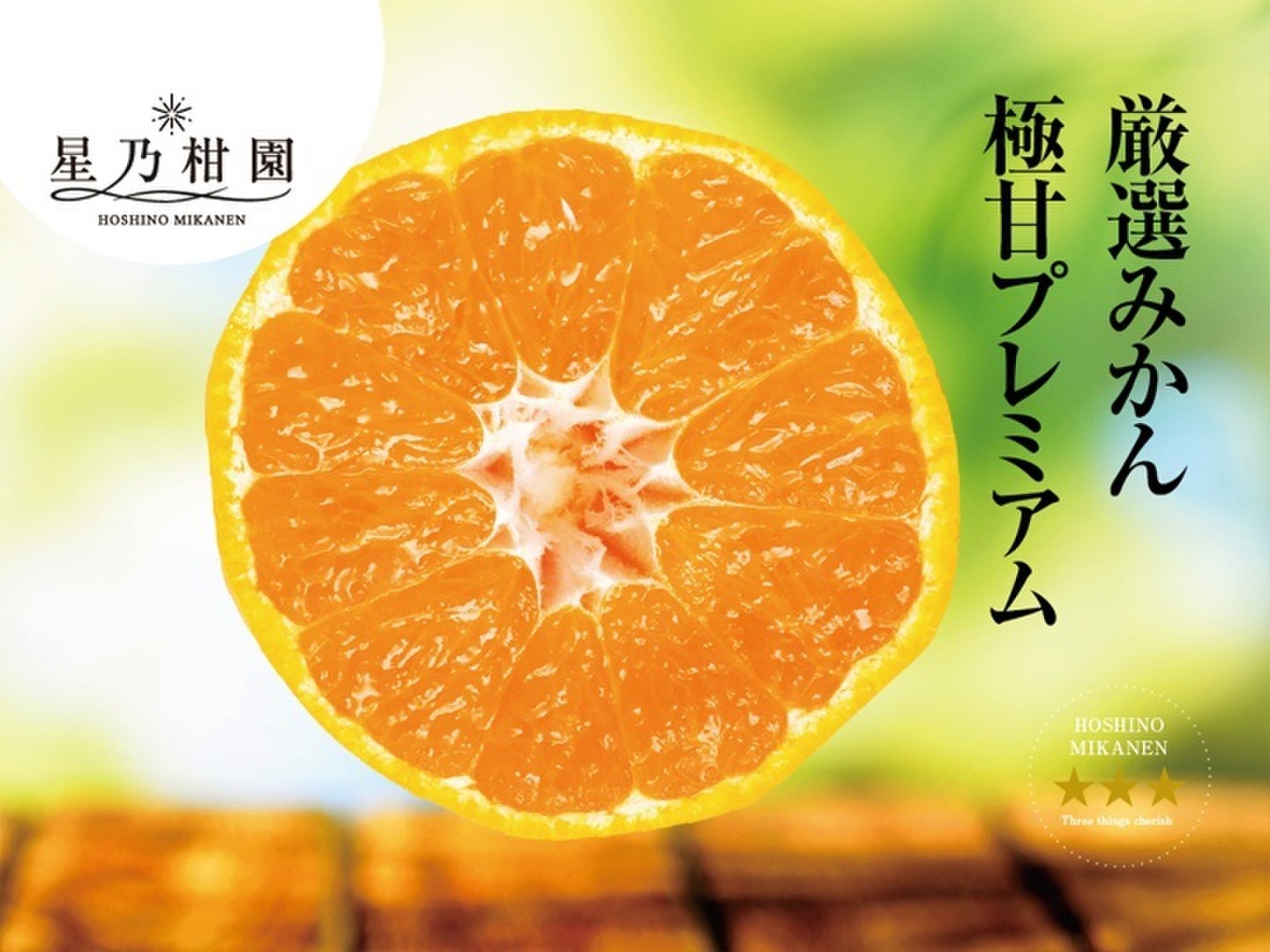 星乃みかん】木成り完熟 愛媛産みかん 極上小玉 3kg：愛媛県産の