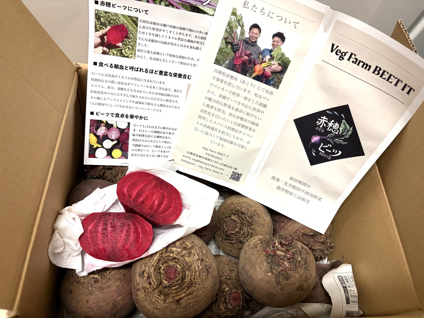 3kg】畑のルビー‼️食べる輸血と話題の赤穂ビーツ：兵庫県産の