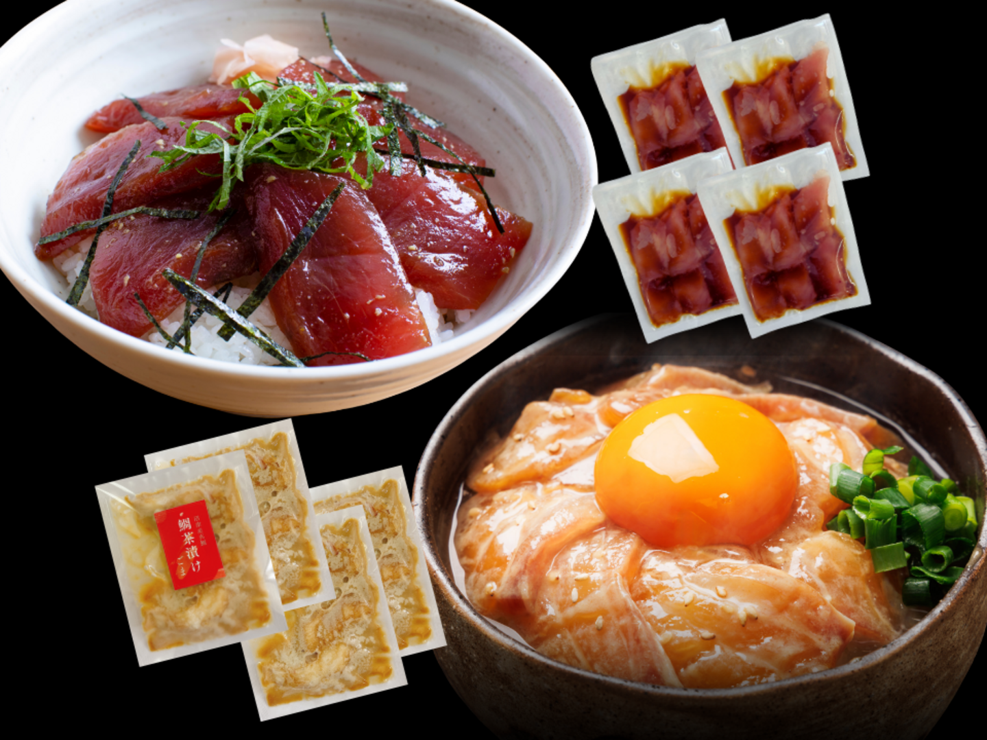 9周年感謝祭】食べくらべ【天然マグロ鉄火丼の素70g×4袋】＆【沼津産