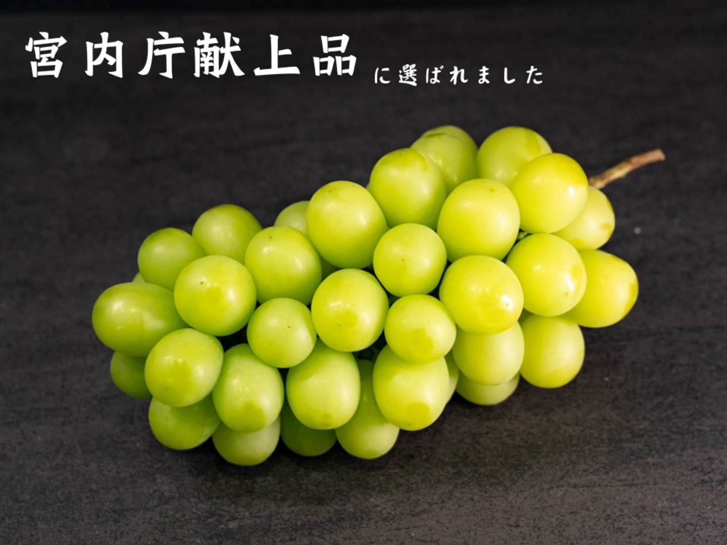シャインマスカットなう(2023/07/09 20:28:09) 早期シャインマスカット 岡山の果物通販ショップ「四季彩 旬楽