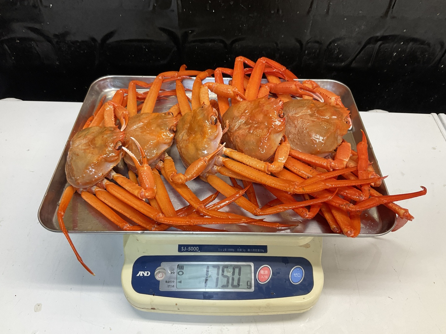 紅ズワイガニ9.1キロ規格！早い者勝ち！ 最安値に挑戦！ 紅ズワイガニ 足 1kg
