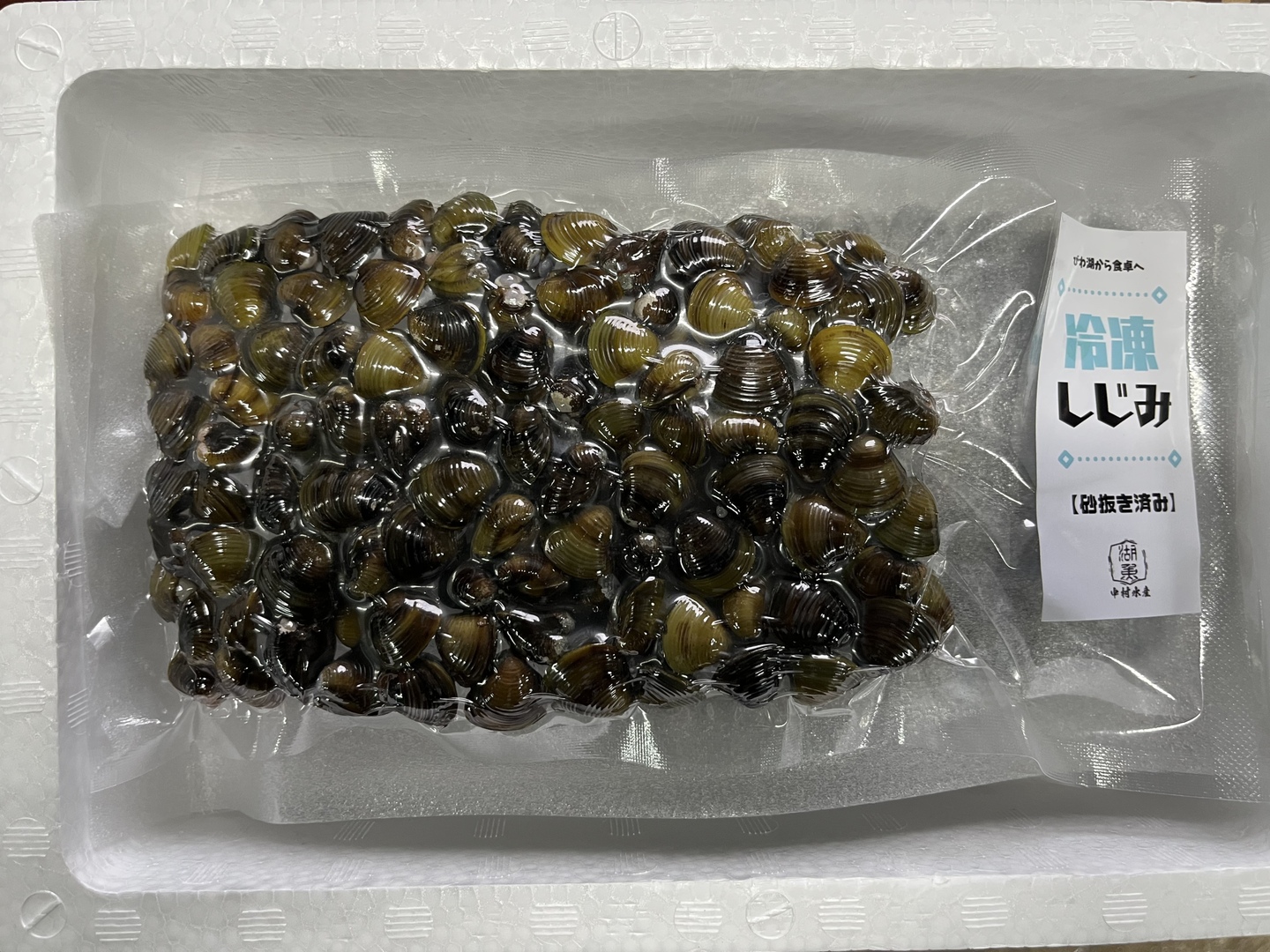 ☆冷凍☆琵琶湖産【天然】セタシジミ（500g）：滋賀県産のシジミ