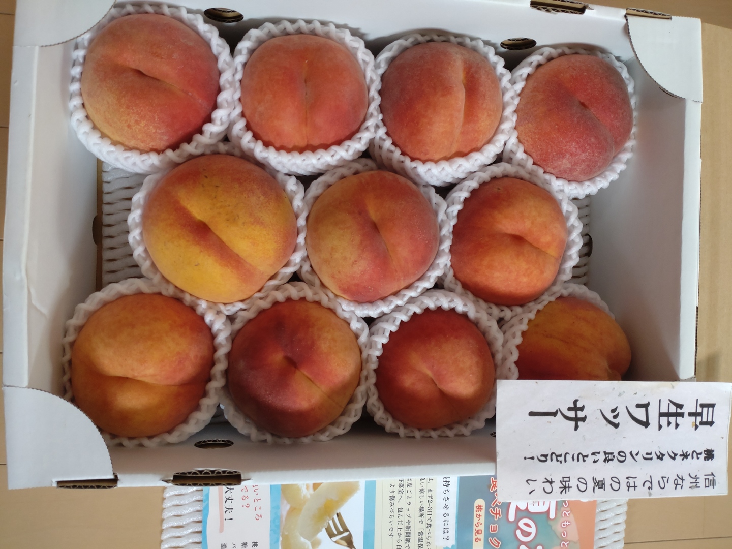 44 信州産　早生ワッサー家庭用3キロ2箱 ワッサー 信州ならではの桃 訳あり ご家庭専用コース 3キロ
