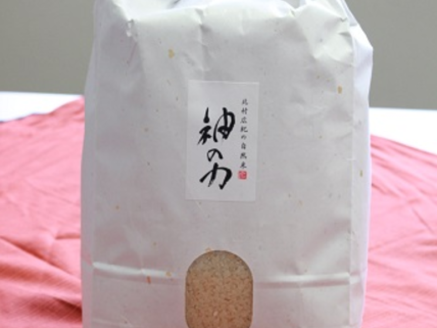 🌸🌸🌸🌸🌸スーパー「神の力」白米5㎏赤富士風呂敷包みの通販 by