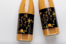 【希少！国産ブラッドオレンジ使用】陽だまりファーム　ブラッドオレンジジュース 　ストレート 100% （720ml×1本）
