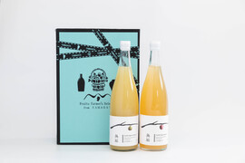 【山形農縁ブランド「無垢」】りんご＆ラ・フランスジュースセット