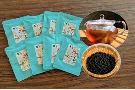 【超お買い得★特別価格】夕焼け黒千石大豆茶《希少種＆自然栽培》【送料一律360円・ポスト投函】