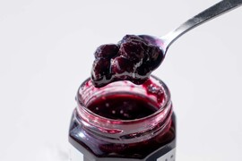 【低糖度プレザーブタイプ】罪のないブルーベリージャム140ｇ（原料も製法も健康ファースト）