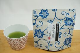 京都宇治　高級粉末煎茶　「お茶で健康美人に!!」